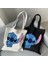 Couples1 Y2K Disney Dikişli Tote Shopper Kanvas Çanta Eko Lilo ve Dikiş Alışveriş Çantası Kadın Tote Harajuku Kadın (Yurt Dışından) 2