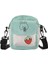 Couples1 Kanvas Küçük Çanta Kadın Yaz Yeni Kore Japon Sevimli Tek Omuz Crossbody Çanta Kore Ins Kız Basit Öğrenci (Yurt Dışından) 1