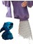 Couples1 Y2K Disney Dikişli Tote Shopper Kanvas Çanta Eko Lilo ve Dikiş Alışveriş Çantası Kadın Tote Harajuku Kadın (Yurt Dışından) 1