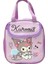 Couples1 Sanrio Yalıtımlı Öğle Yemeği Çantası Hello Kitty Kuromi Cinnamoroll Baskılı Kanvas Öğle Yemeği Çantası Yeniden Kullanılabilir Fermuar Kapatma Tote Çanta Çocuklar Hediye (Yurt Dışından) 1