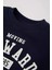 Erkek Bebek 2'li Takım Baskılı Bisiklet Yaka Sweatshirt Üst Jogger Eşofman Altı D0720A524WN 3