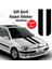 Oto Kaput Sticker Çift Şerit Siyah 40*84 cm 1