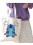 Y2K Disney Dikişli Tote Kanvas Lilo ve Dikiş Alışveriş Kadın Tote Harajuku Kadın Çanta (Yurt Dışından) 1
