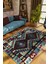 Minnetarlık Etnik Desenli Halı Geometrik Salon Halısı Çok Renkli Oturma Odası Halısı 1