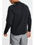 Running Run Division Rise 365 Flash Black Reflektörlü Erkek Koşu Sweatshirt Siyah 2