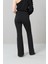 Düz Paça Örme Pantolon Siyah K2522007_001 2