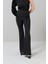 Düz Paça Örme Pantolon Siyah K2522007_001 3