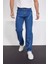 Şimşek-Yıldırım Mavi Desenli Baggy Kot Pantolon Oversize Jeans Lazer Baskılı Phantom Jeans By Macera 1