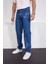 Şimşek-Yıldırım Mavi Desenli Baggy Kot Pantolon Oversize Jeans Lazer Baskılı Phantom Jeans By Macera 3