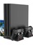 Ps4 Slim Pro Fat Fanlı Dikey Soğutucu ve Kol Şarj Edici 1