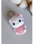 El Emeği Örme Sevimli Hayvanlar Hello Kitty Figurlü Minik Anahtarlık 1