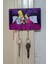 2’li Kapı Askılı Anahtarlık Seti Simpsons Homer Marge Çifti - Sevgili Set 1