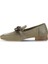 Haki Deri Kadın Loafer 01WU2109 01WU2109 3