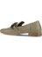 Haki Deri Kadın Loafer 01WU2109 01WU2109 4