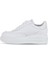 Beyaz Deri-Yılan Kadın Sneakers 16WA8195 16WA8195 3