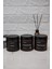 Kulak Pamuğu Makyaj Pamuğu Ve Pamuk Etiketli Plastik Organizer Kavanoz Banyo Seti 3'lü Amber 500 ml 4