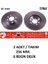 Fren Diski Ön Tk. Opel Astra G 1998- 2009 Zafira A 569059 Trw DF4042 1