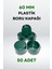 Plastik Boru Kapağı 60 MM (50 Adet) 1