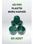 Plastik Boru Kapağı 48 MM (50 Adet) 1