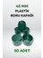 Plastik Boru Kapağı 45 MM (50 Adet) 1