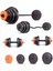 59 kg Z Bar Halter ve Dambıl Seti Turuncu Siyah (56 kg Ağırlık Plakası +Barlar) 1