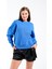 724511_KADIN Yuvarlak Yaka Oversize Sweatshirt 5