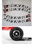 Dunlop Motosiklet Ve Otomobil Araç 3d Oto Lastik Yazısı Sticker Arma 4 Adet 1