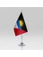 Antigua ve Barbuda Masa Bayrağı Direkli 1