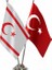 K.k.t.c ve Türkiye Ikili Masa Bayrağı Seti 1