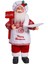 Noel Noel Baba Figürü Hediye Bebek Aksesuarları Oturma Odası Tatil Dekoru Şefi (Yurt Dışından) 3