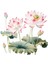 Lotus Sticker Aksesuarı Su Geçirmez Çıkartması Kapı Mutfak Odası D (Yurt Dışından) 2