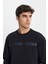 Erkek Sweatshirt Siyah L242499001M Local Coll. Crew 1