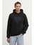 Erkek Embroıdered Işleme Desenli Sweatshirt - Siyah 1