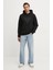 Erkek Embroıdered Işleme Desenli Sweatshirt - Siyah 2