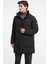 Erkek Gj Mıd Orta Boy Şişme Mont - Siyah 2