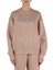 Kadın Cecılıa Cn Taşlı Logolu Sweatshirt - Vizon 1