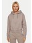Kadın Stacıe Kapüşonlu Sweatshirt - Vizon 1