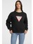 Kadın Gj Cn Os Iconıc Sweatshirt - Siyah 1