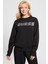 Kadın Cecılıa Cn Önü Logolu Sweatshirt - Siyah 1