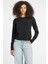 Kadın Gj Ls Cn Sweatshirt - Siyah 1