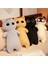 NB Market Yastık Kedi 50 cm Büyük Boy Gri Renk Kedi Peluş Oyuncak Kawaii Sanrio Kitty Peluş Kuromi 2