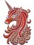 Unicorn Harikası Ahşap Duvar Dekoru 2