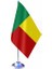 Benin Masa Bayrağı Direkli 1