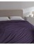 Manon Tek Kişilik Pamuk Ranforce Düz Nevresim - Mor 2