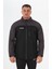 Elite - Unisex Siyah-Gri Spor Yağmurluk - Elitedd 2