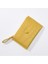 Yeaın Cüzdan Kart Tutucu Seçılmiş Pu Malzemesi Deforme Olması Kolay Değıl Düz Renk Stili , Sarı (Yurt Dışından) 1