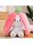 Be Actıve Peluş Çilek Tavşan 40 cm Fermuarlı Peluş Oyuncak 1