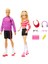 & Ken Fashionistas 65. Yıl 2'li Parti Bebekleri HXK90 2