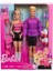 & Ken Fashionistas 65. Yıl 2'li Parti Bebekleri HXK90 5