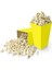 Sarı Mısır Kutusu - 8 Adet Karton Popcorn - Cips Kutusu 8*11,5 cm 2